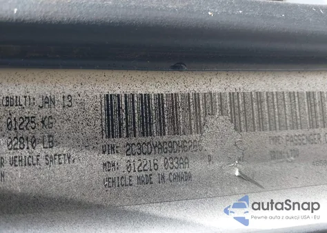 2013 Dodge Challenger Sxt from USA, damaged, VIN 2C3CDYAG9DH626017